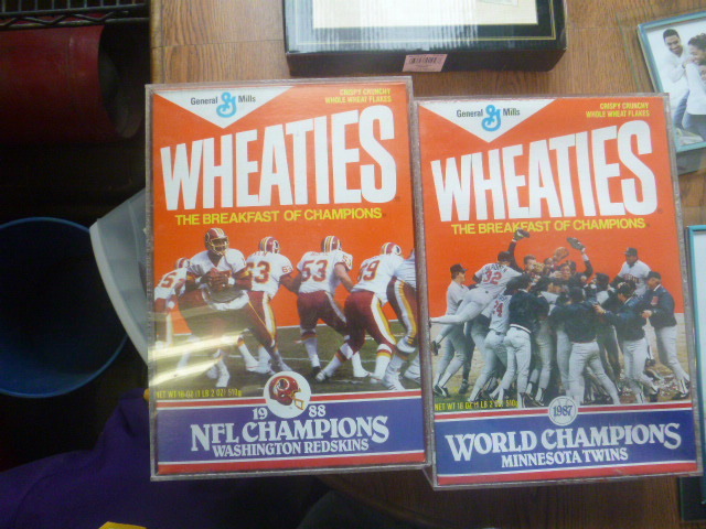 lot 149 image: Collectible Wheaties Boxes