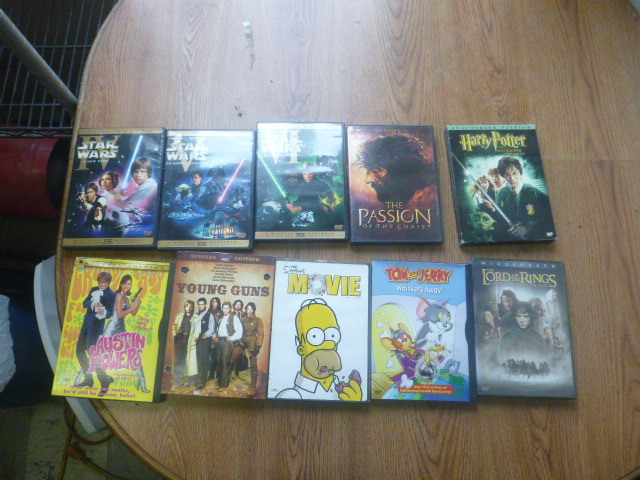 lot 160 image: 10 DVD Movies