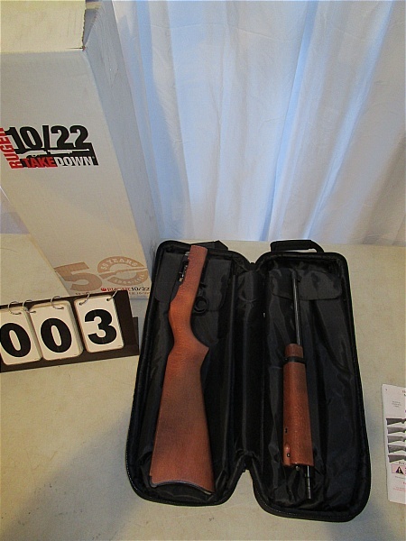 lot 3 image: Ruger 1022 Take Down