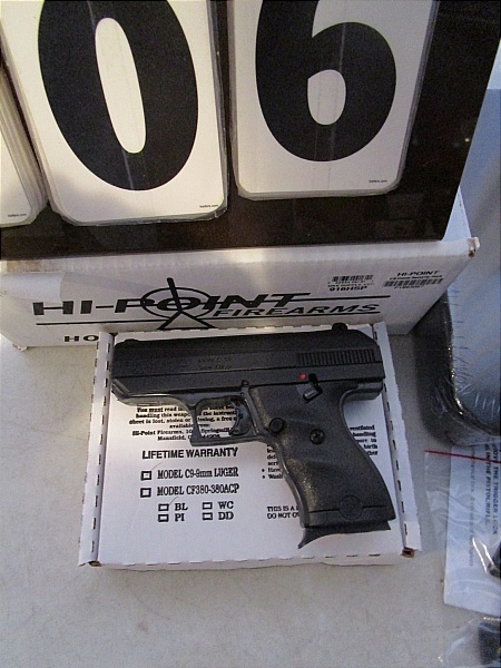 lot 6 image: Hi-Point Home Security Pack, Model C9 - 9mm  Luger Pistol