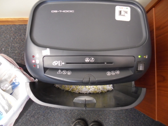 Paper Shredder and Waste Basket