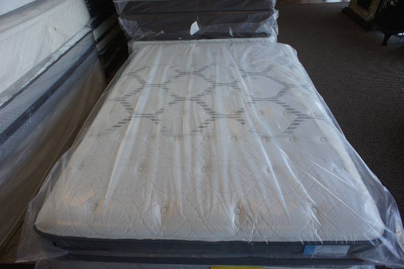 lot 29 image: NEW - FULL SIZE - SEALY HAWTHORN CUSHION FIRM  - FULL SIZE MATTRESS MSRP $799.99