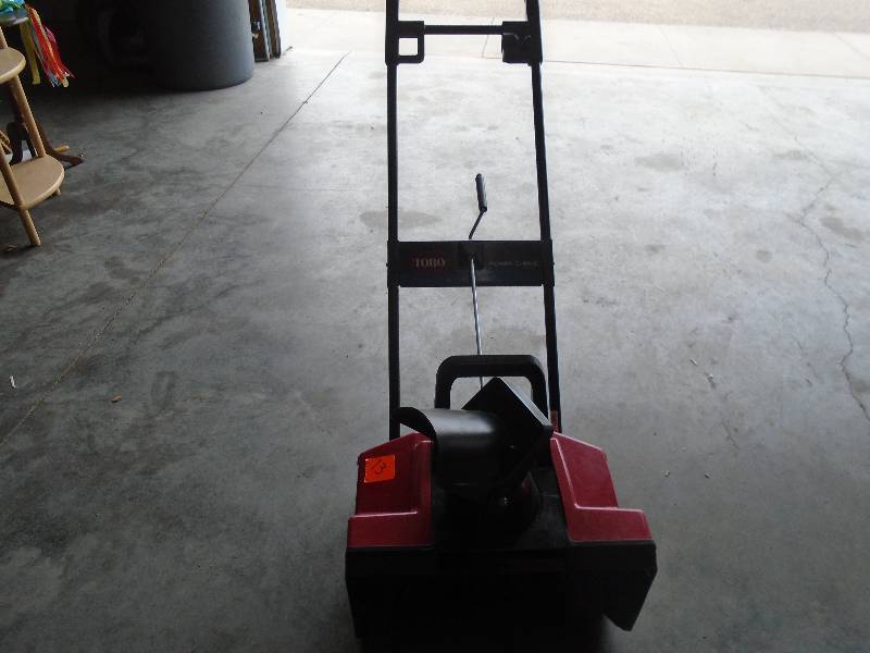 Toro Electric Snowblower