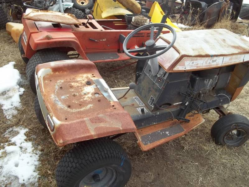 lot 119 image: Riding Lawn Mowers for parts or repair Work Horse and Craftsman