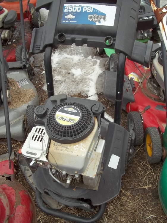 lot 151 image: Excel Pressure Washer for parts or repair