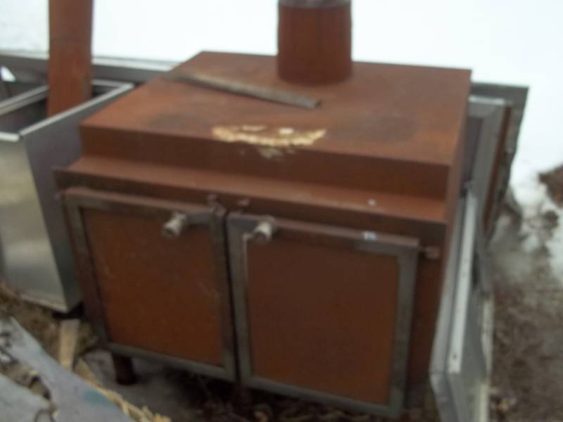 lot 75 image: Large Wood Stove