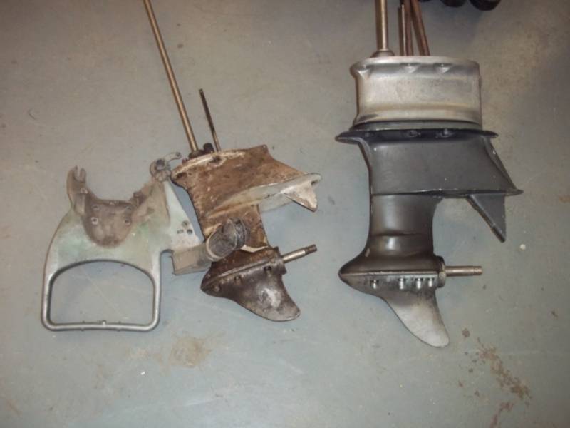 lot 80 image: Boat Motor Lower Unit parts