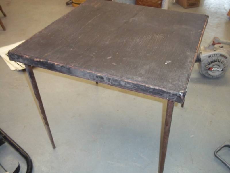 lot 97 image: Wood Folding Table