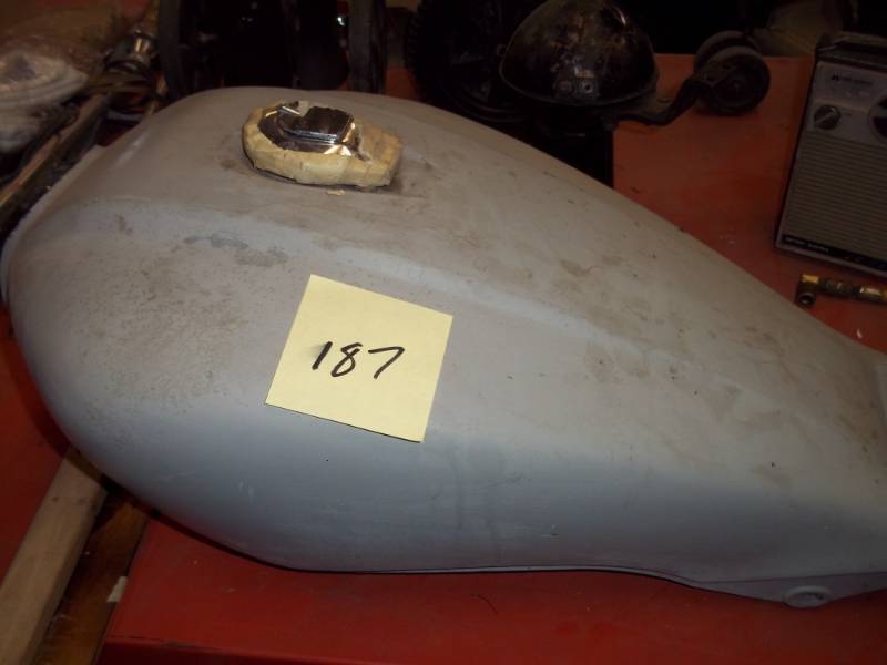 lot 187 image: Motorcycle Gas tank