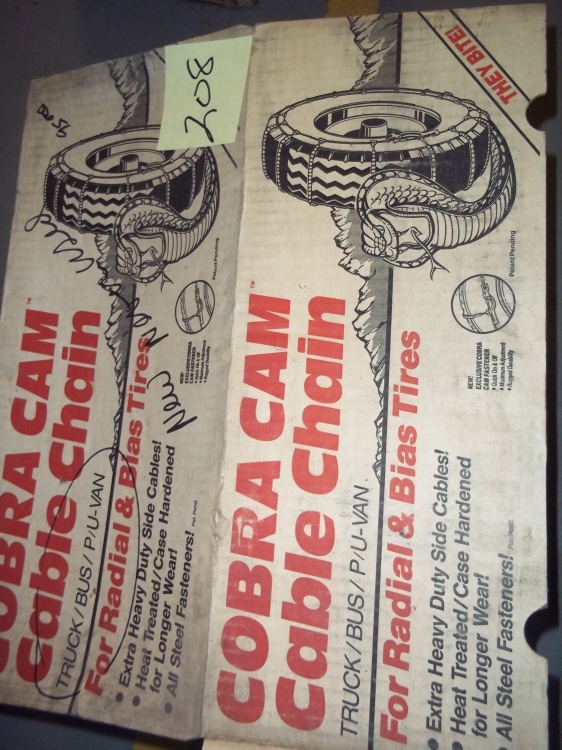 lot 208 image: Cobra Cam Cable Chain