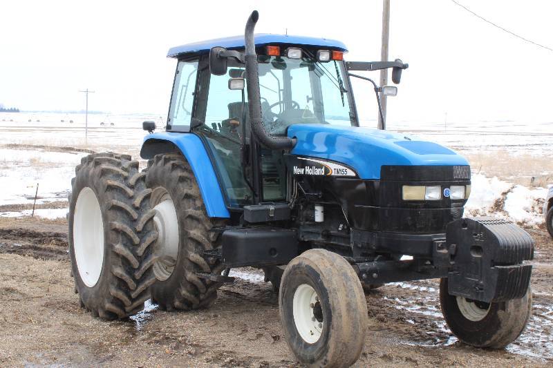 lot 5 image: New Holland TM-155 Row Crop 4x2 with Dual Rear Wheels