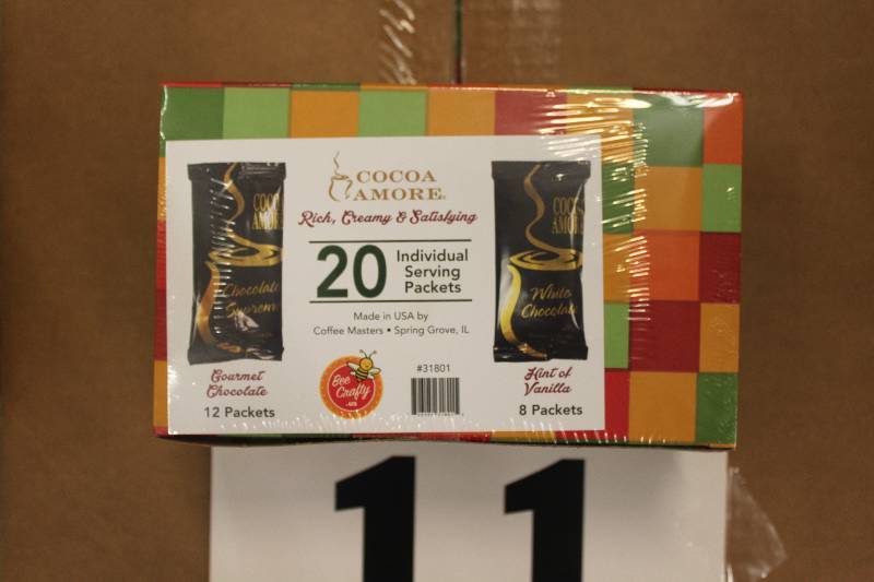 19 boxes Hot Cocoa