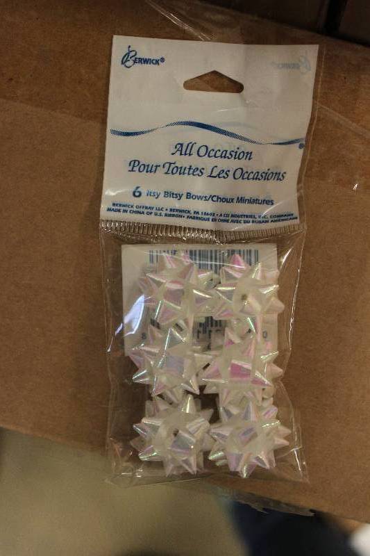 576 bags Retail packaged itsy bitsy bows