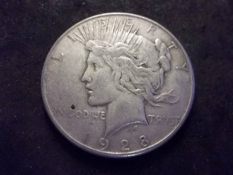 1928 S Peace Silver Dollar