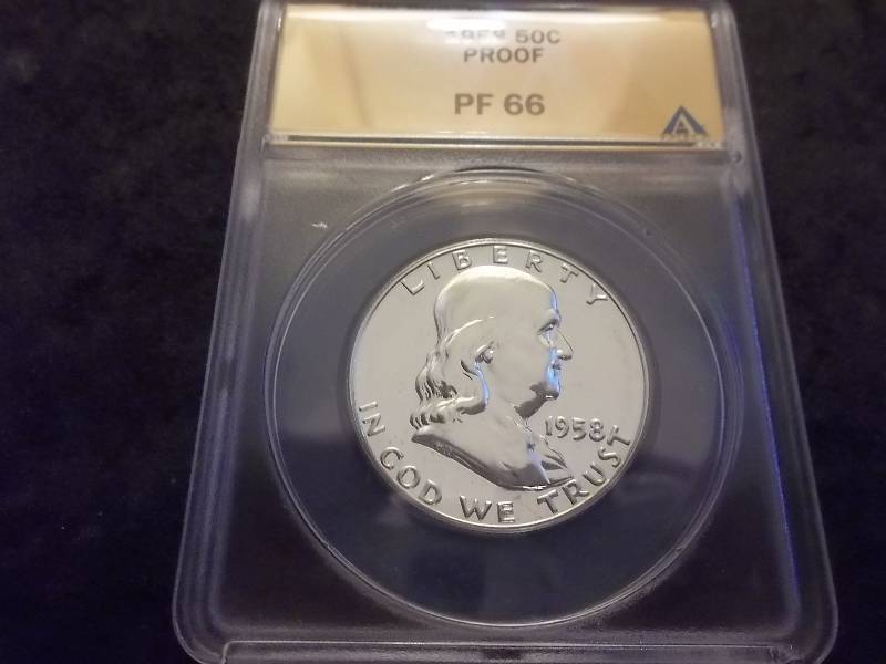 1958   Franklin Half Dollar Choice Proof