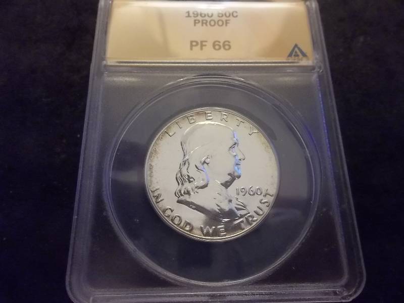 1960  Franklin Half Dollar Choice Proof