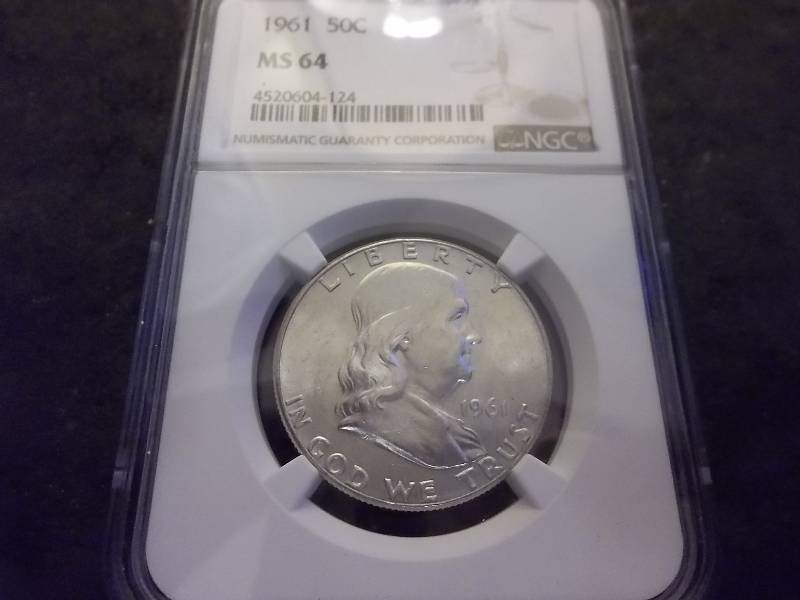 1961  Franklin Half Dollar