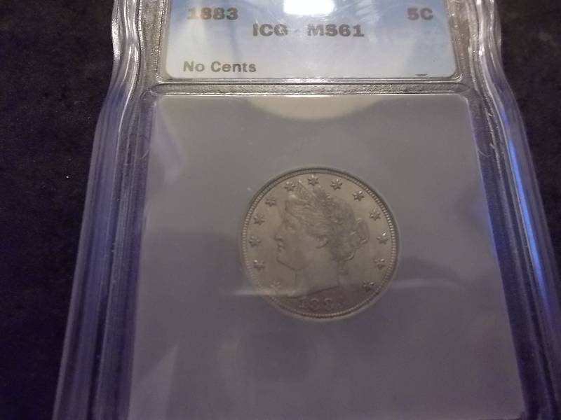 1883 V-Nickel Unc