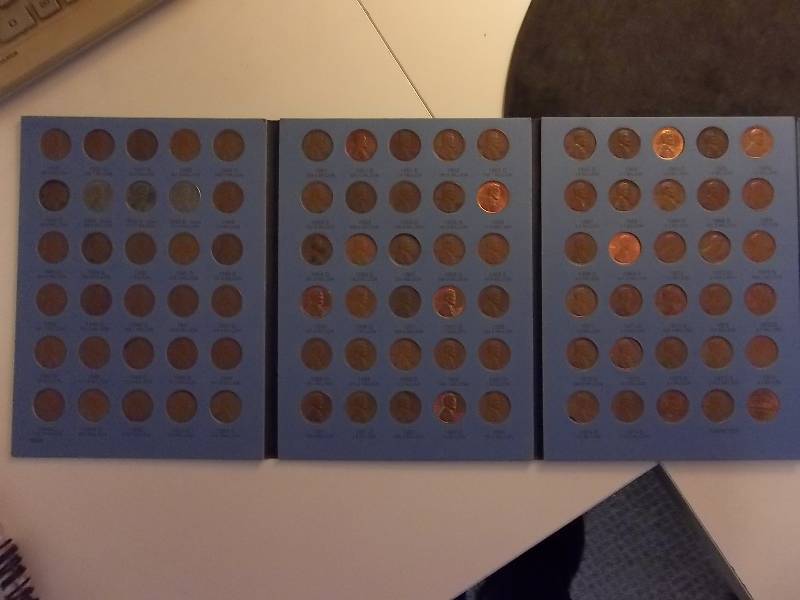 Full Set Of Lincoln Cent Volume II 1941-1974
