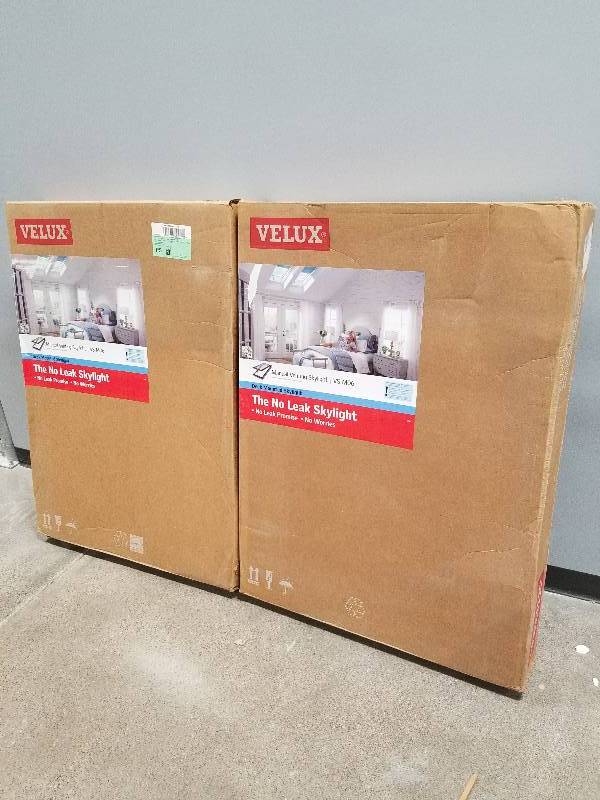 lot 24 image: VELUX 44-14 in. x 45-34 in. Fresh Air Venting Deck-Mount Skylights with Tempered Low-E3 Glass