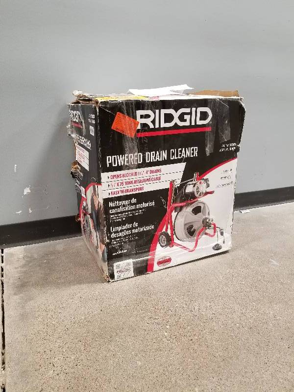 lot 44 image: RIDGID K-400 Drum Machine with C-32 IW Cable
