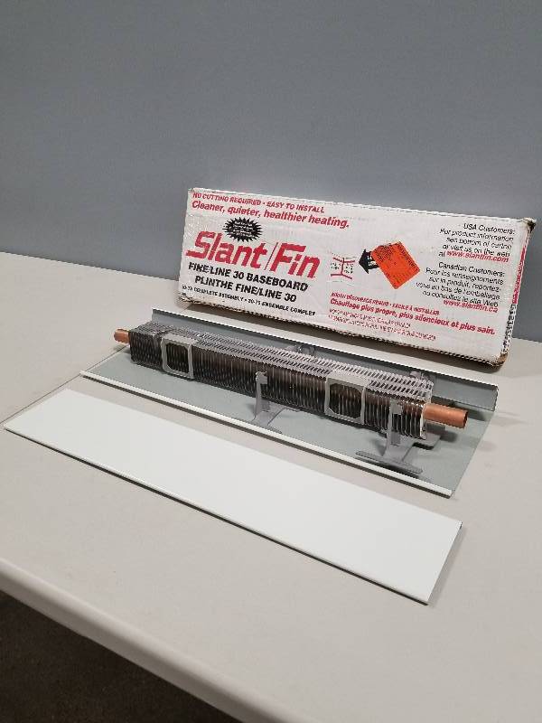 lot 54 image: SlantFin 30 2 ft. Hydronic Baseboard Fully Assembled Enclosure and Element