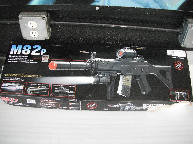 lot 1 image: M82p Airsoft Gun