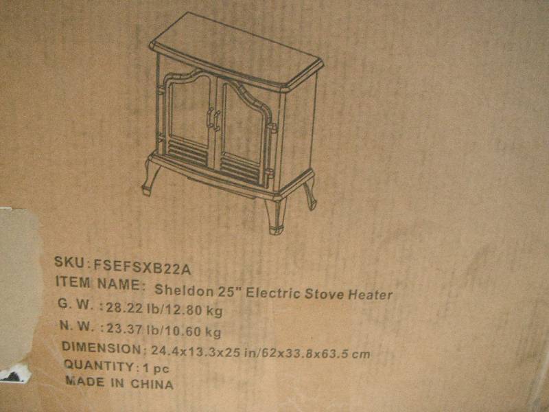lot 14 image: Electric Stove Heater
