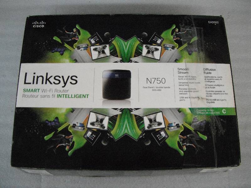 lot 85 image: Linksys Wi-Fi Router