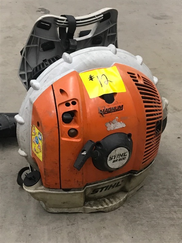 lot 12 image: Stihl Backpack Blower