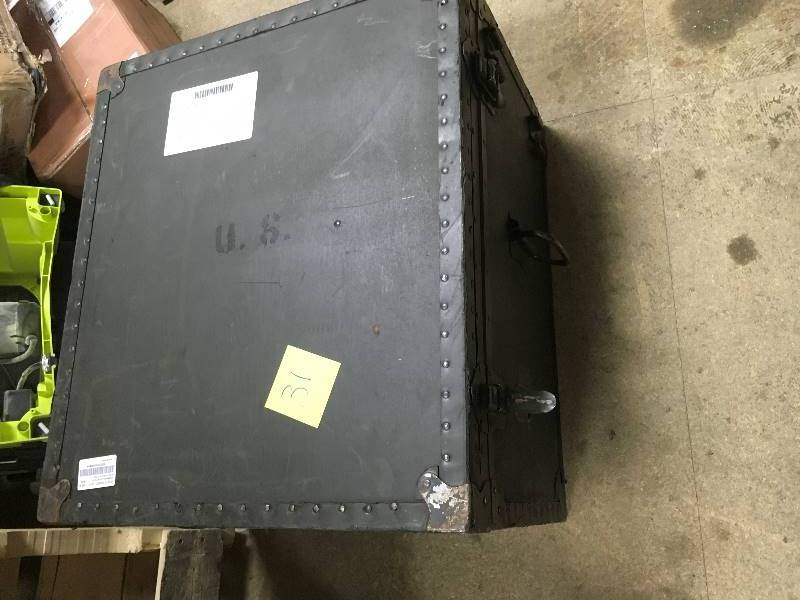US Military storage trunk