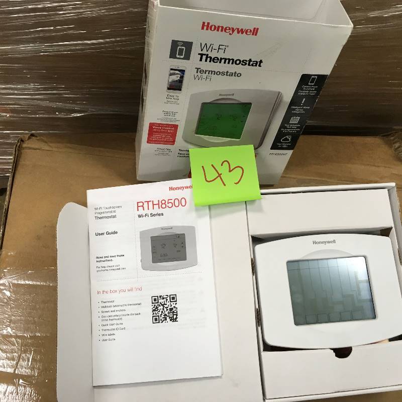 Honeywell Programmable WI-FI 7-Day Thermostat with Touchscreen open Box looks in new condition