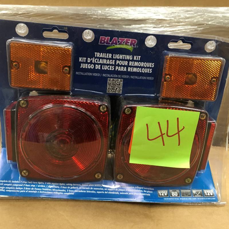 Blazer Trailer Lighting Kit not used