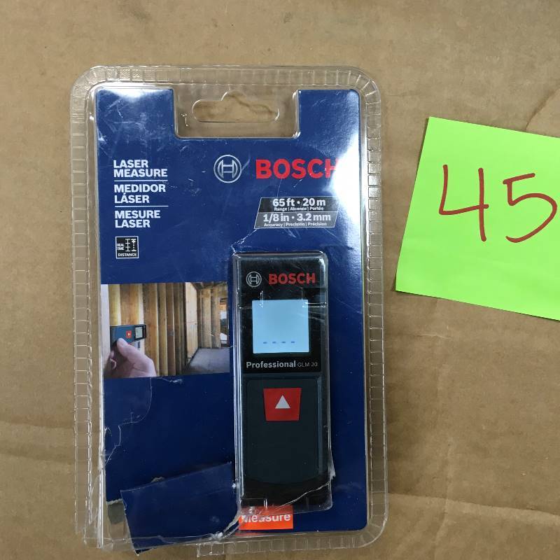 Bosch BLAZE 65-ft Indoor Laser Distance Measurer GLM 20 X open Box looks in new condition