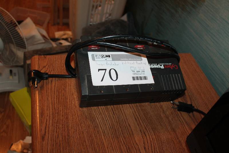 lot 70 image: CyberPower 320SL Surge Protector Intelligent Backup Power