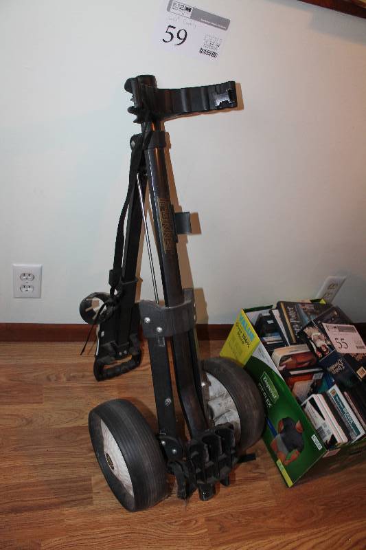 lot 59 image: Trakker Golf Club Bag Caddy