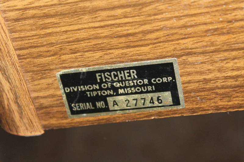 fischer pool table serial number lookup