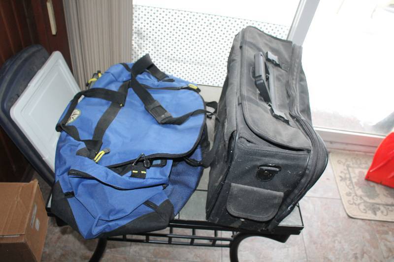 lot 91 image: Lot of (2) Luggage - Camera Bag, Backpack