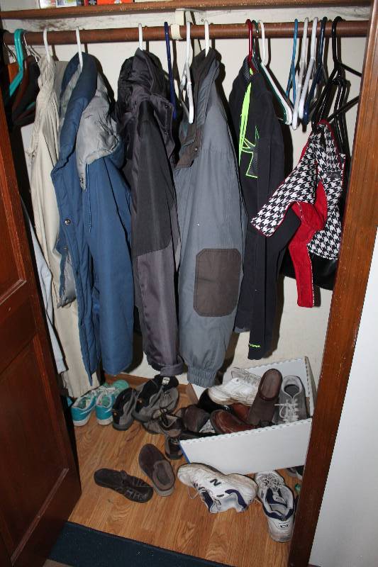 lot 125 image: Coats, Shoes