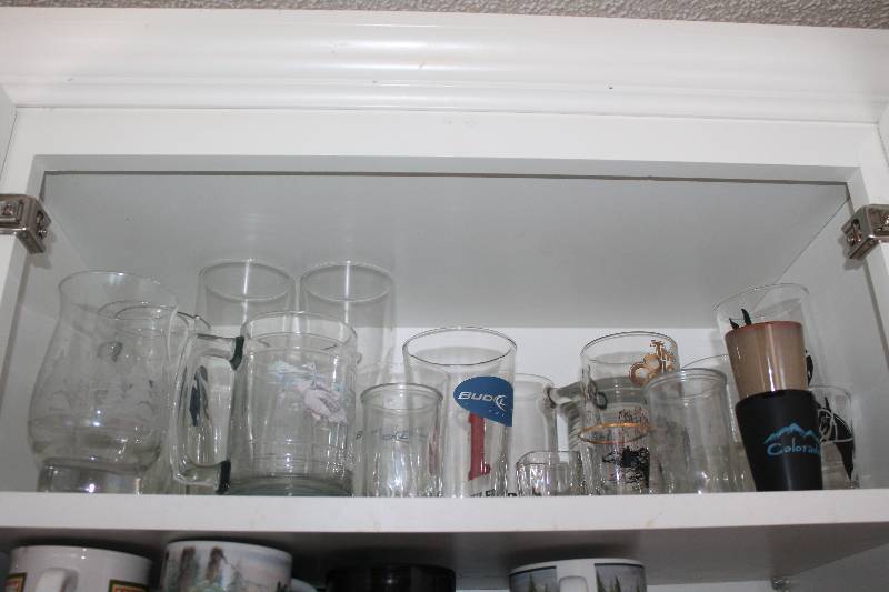 lot 141 image: Beer Steins, Shot Glasses
