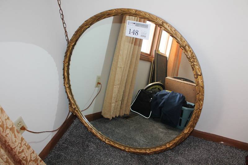 lot 148 image: Decorative Wall Mount Mirror