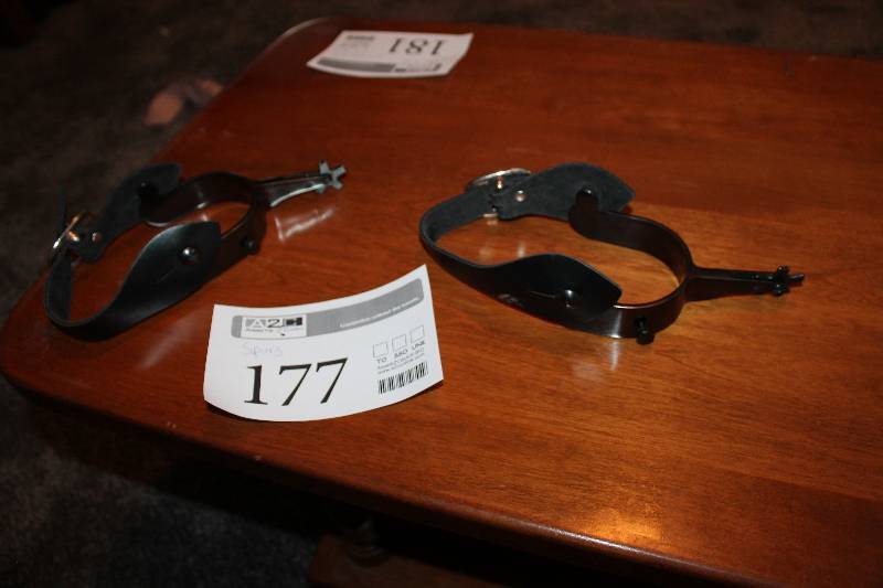 lot 177 image: Boot Spurs