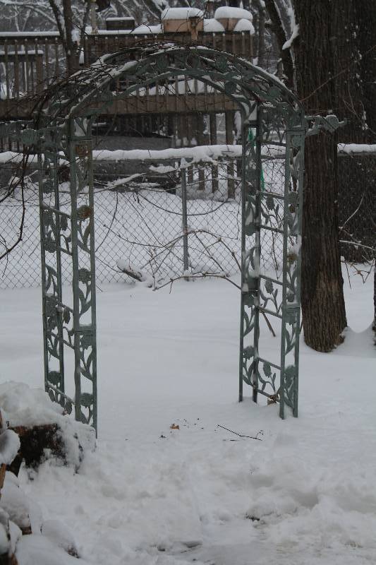 lot 228 image: Metal Arbor Archway