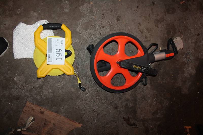 lot 199 image: Stanley 200ft. Tape Measure, Measure Wheel
