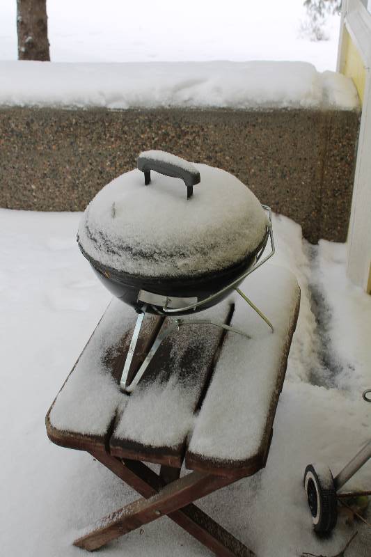 lot 219 image: Baby Weber Charcoal Grill