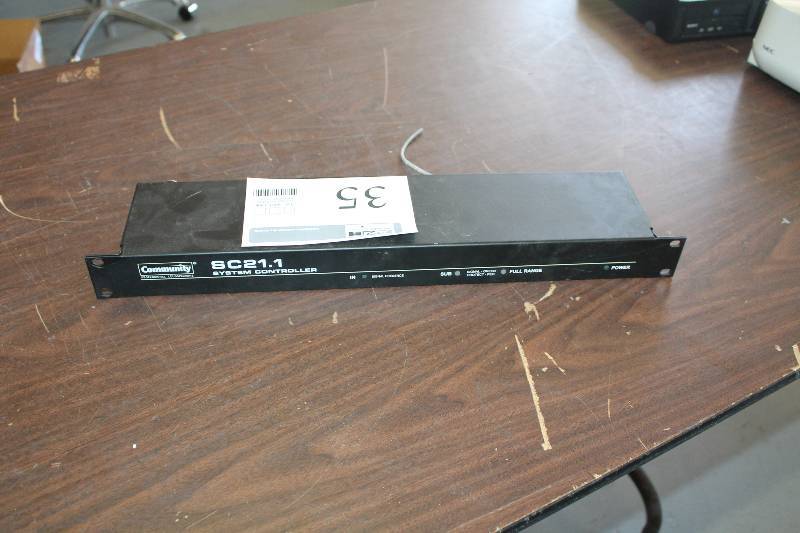 lot 35 image: Community Professional Loudspeakers SC21.1 System Controller