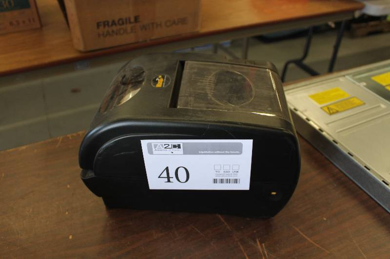 lot 40 image: Wasp Barcode Printer