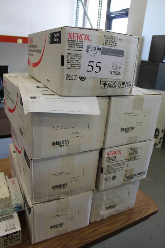 lot 55 image: Lot of (7) Xerox Document Center Print Cartridge - 440,432,430,425,340,332