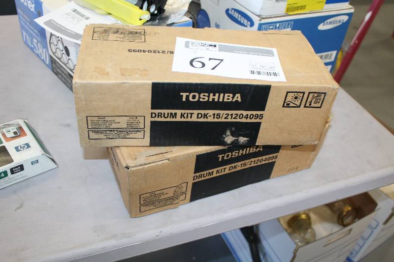 lot 67 image: Lot of (2) Toshiba Drum Kit DK-1521204095