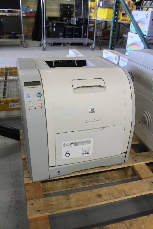 lot 6 image: HP Color LaserJet 3700n Printer